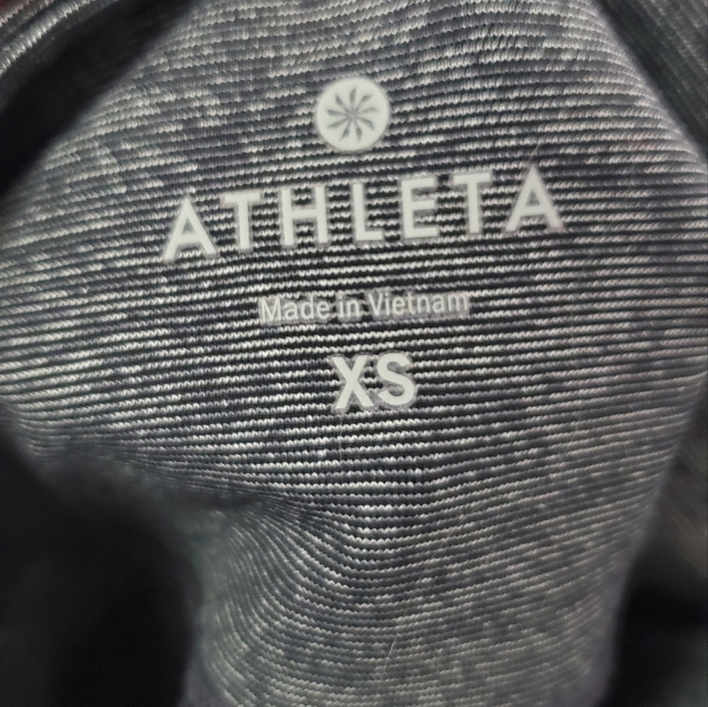 Athleta/ Gray Capri Leggings - Picture 5 of 7